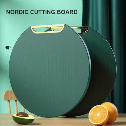 Elegant Nordic Glass Charcuterie Cutting Board - Stylish Kitchen Essential