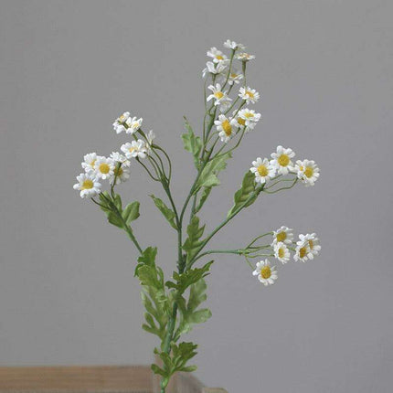 Serene Chamomile Silk Floral Branch - Nature's Elegance for Timeless Home Decor