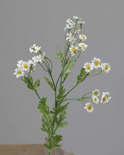 Serene Chamomile Silk Floral Branch - Nature's Elegance for Timeless Home Decor