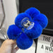 Luxe Rabbit Fur Shark Clip - Chic Hair Claw Accessory