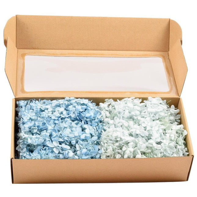 Eternal Charm Hydrangea Tower Arrangement - A Floral Elegance for All Occasions