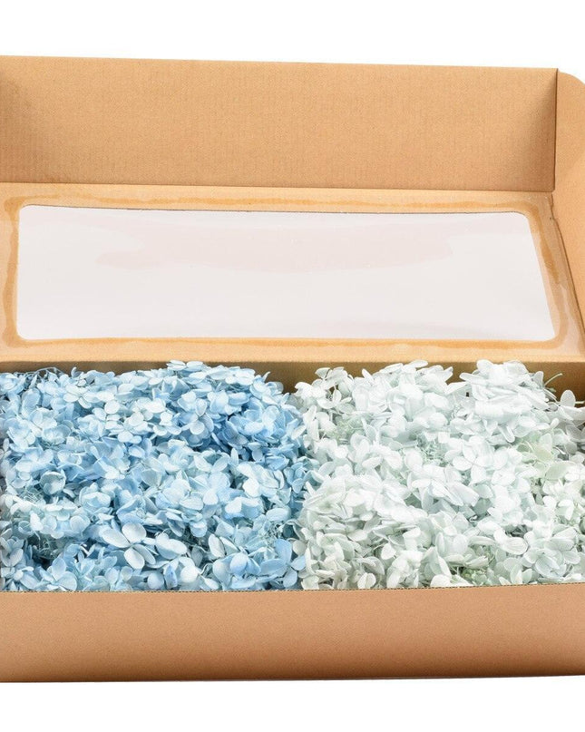 Eternal Charm Hydrangea Tower Arrangement - A Floral Elegance for All Occasions