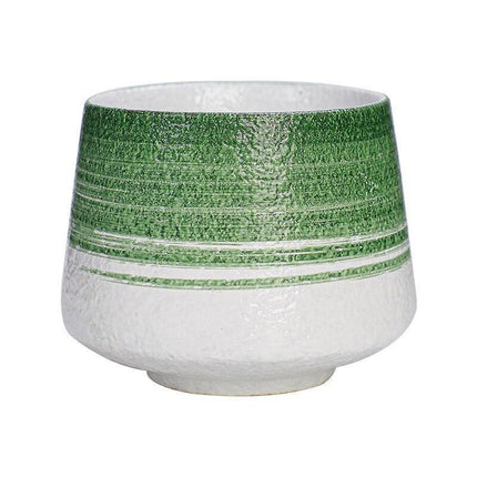 Artisan European Nature-Inspired Tea Cup Set with Unique Kiln-Fired Glazing