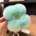 Luxe Rabbit Fur Shark Clip - Chic Hair Claw Accessory