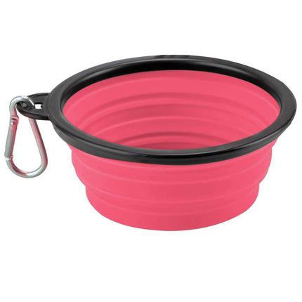 Adventure-Ready Collapsible Silicone Pet Bowl: The Ultimate Travel Feeder for Active Dogs