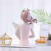 Chic Butterfly Girl Resin Floral Vase - Sophisticated Home Decor Accent