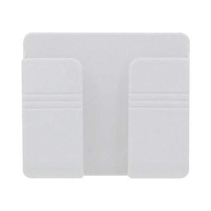 Smart Wall Organizer with Charging Dock and Remote Holder