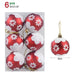 Festive Glittering Holiday Bauble Set