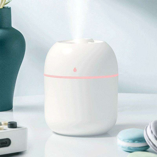 Elegant USB Water Drop Humidifier - Stylish Air Quality Enhancer