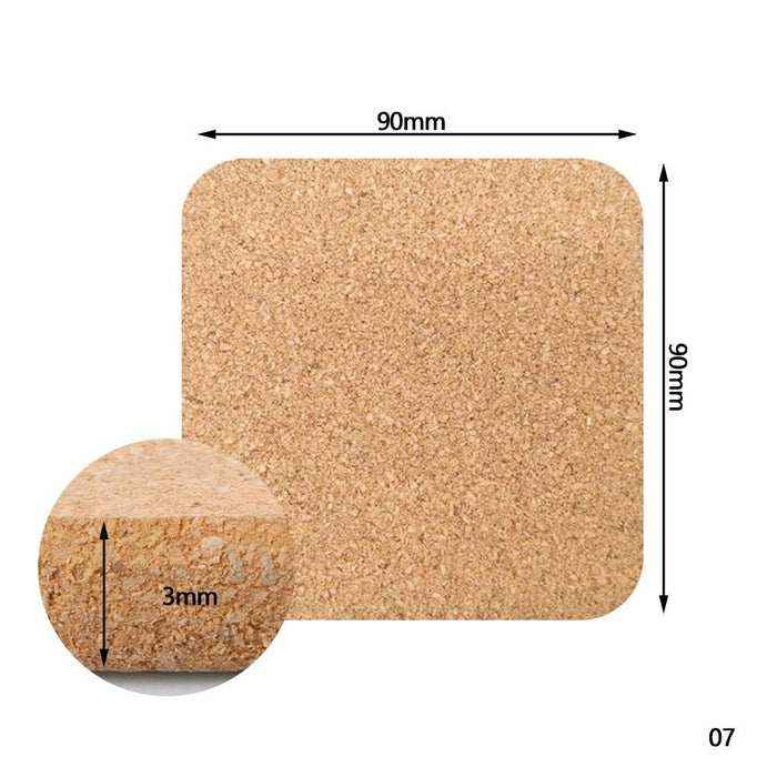 Eco-Friendly Cork Coasters: Versatile Surface Protection Option