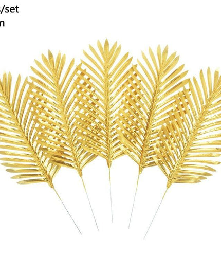 Luxurious Tropical Oasis: Premium Faux Palm Leaves for Upscale Home Decor