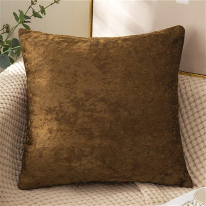 Opulent Velvet Pillow Cover Set - Luxurious Sizes for Home, Car, and Office