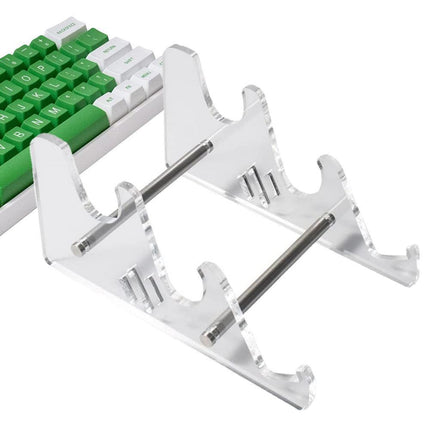 Sleek Customizable Acrylic Keyboard Organizer - Modern Storage Solution for Mechanical Keyboards