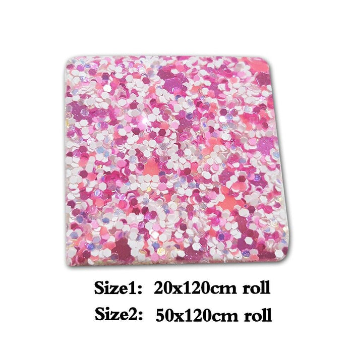 Glittering Fabric Roll for DIY Hair Accessories and Bags - Add Sparkle to Your Crafts
