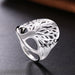 Sterling Silver Tree Rings - Luxurious Unisex Elegance for Every Occasion