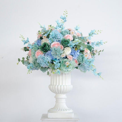 Charming Silk Floral Sphere with Roses and Hydrangeas - Perfect for Special Events and Celebrations