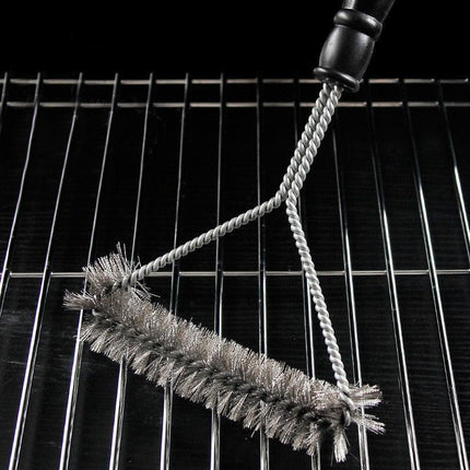 Ultimate Stainless Steel Grill Cleaning Brush - Essential BBQ Tool for Spotless Grates