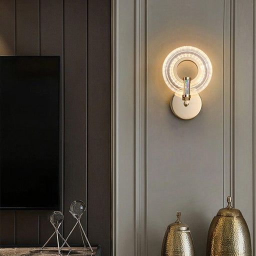 Luxury Nordic LED Wall Sconce with Adjustable Light Colors