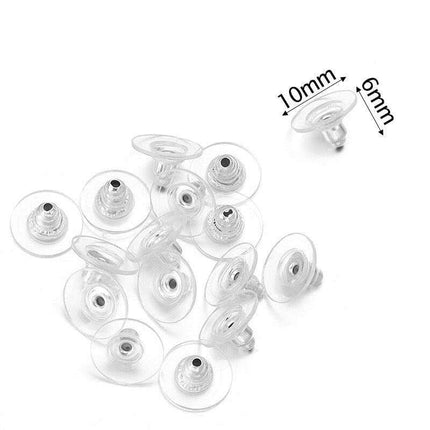500 Rubber Earring Back Stoppers: Must-Have Supplies for Comfortable and Secure Jewelry Creations