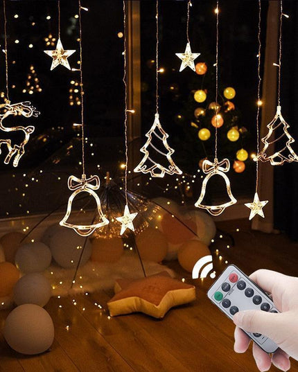 Celestial Dream LED Moon and Star String Lights for Whimsical Decor