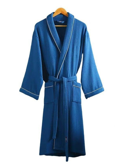 Serene Comfort: Exquisite Yukata-Inspired Winter Cotton Bathrobe for Ultimate Relaxation