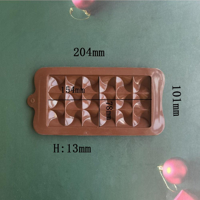 Silicone Chocolate Mold - Versatile Tool for Homemade Treats