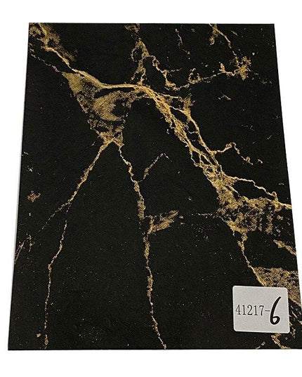 Luxurious Waterproof Marble Vinyl Contact Paper with Faux Leather Finish for Elegant DIY Creations