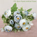 Enchanting Beauty: Artificial Peony Bouquet - 30cm, Available in 7 Stunning Colors