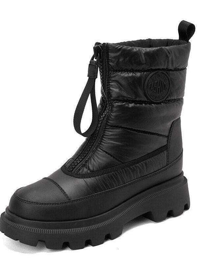Stylish Winter Wonderland Women's Snow Boots with Luxurious Fur Lining - Stay Warm and Fashionable!