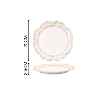 Nordic Baroque Elegance Dinner Plate Collection - A Timeless Dining Experience
