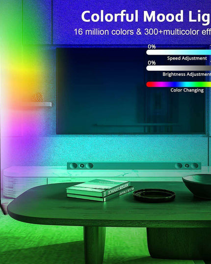 Modern Smart RGB LED Floor Lamp with Music Sync and App Control for Stylish Living Spaces