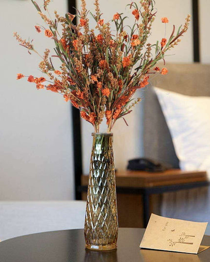 Artisan Dried Flower and Pampas Grass Arrangement - Chic Home Decor Accent