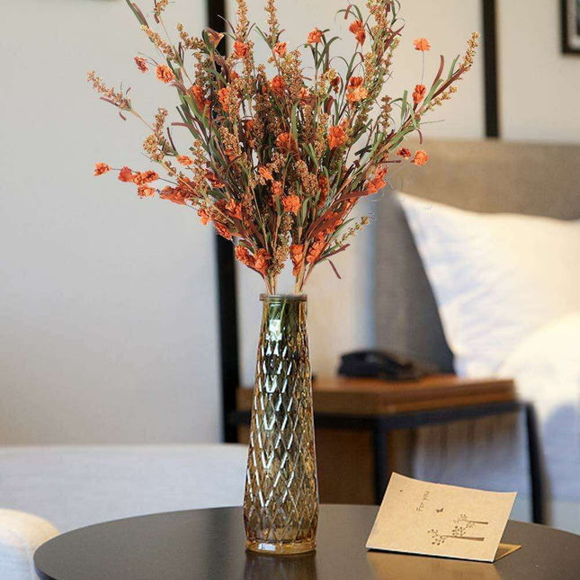 Artisan Dried Flower and Pampas Grass Arrangement - Chic Home Decor Accent