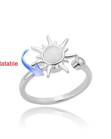 Elegant Four-Leaf Clover Stainless Steel Rings - A Touch of Luck and Style