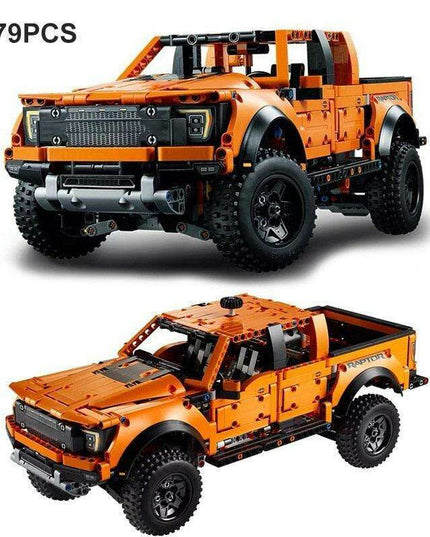 Fordly Raptors F-150 Off-Road Adventure Building Blocks Set
