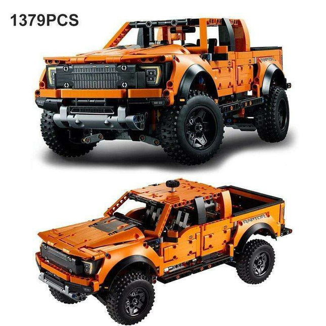 Fordly Raptors F-150 Off-Road Adventure Building Blocks Set