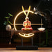 Mythical Battle Sūn Wùkōng vs. Buddha Zen Ceramic Ornament with Lamp and Incense