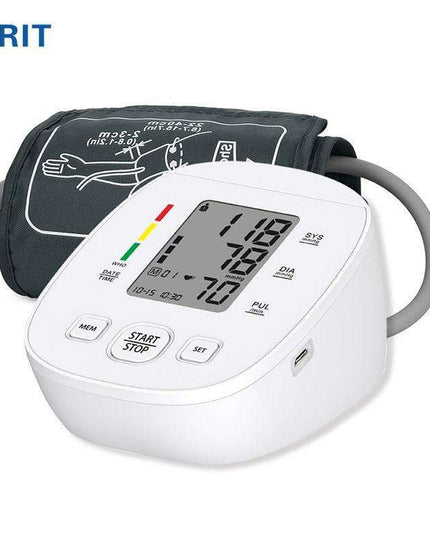 Dual User Digital Blood Pressure Monitor with One-Touch Operation and Memory Storage