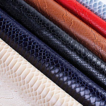 Serpent-Themed Faux Leather Bag Craft Kit - Essential DIY Supplies