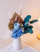 Eternal Hydrangea and Bunny Tail Dried Floral Arrangement