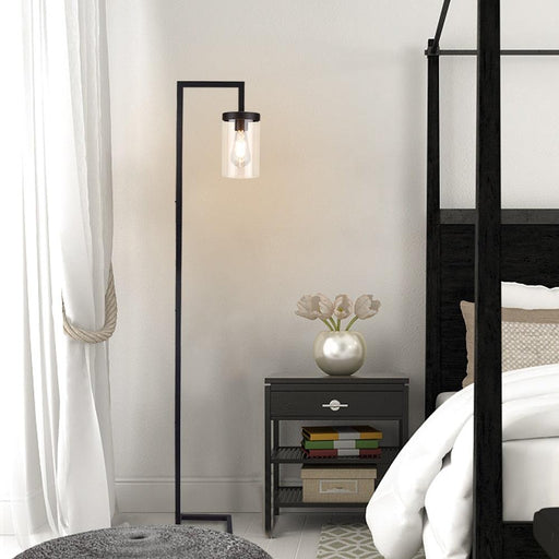 Elevate Your Home with Stylish Metal LED Floor Lamp - Gold/Black