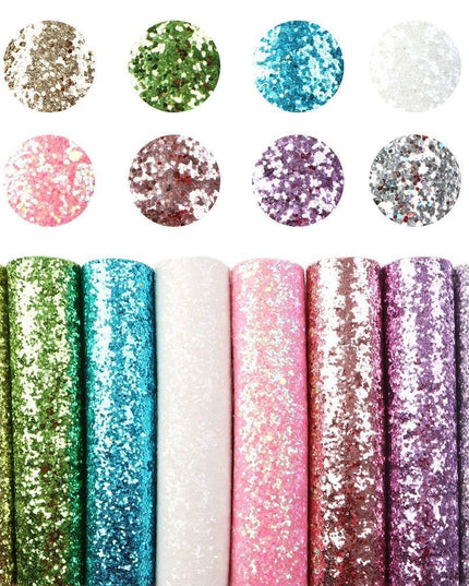 Vibrant Sparkle Faux Leather Craft Kit