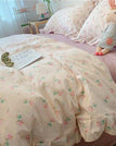 Pink / Flat Bed Sheet / Twin Plus 3pcs