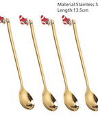 gold sock-Spoon