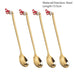 Joyful Holiday Spoon Set for Festive Dining