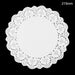 Elegant White Lace Paper Doilies Set - Decorative Bundle for Special Events