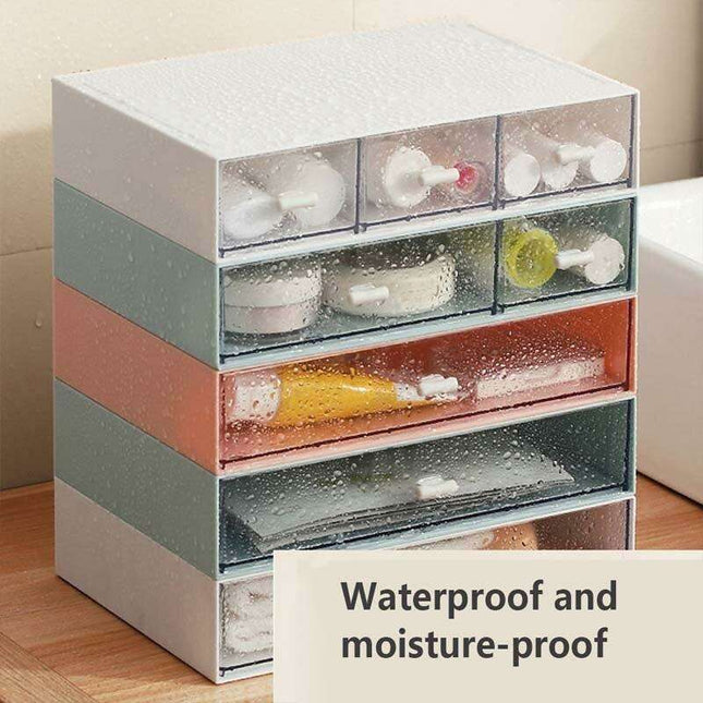 Sleek Stackable White Plastic Desk Organizer for Ultimate Workspace Efficiency