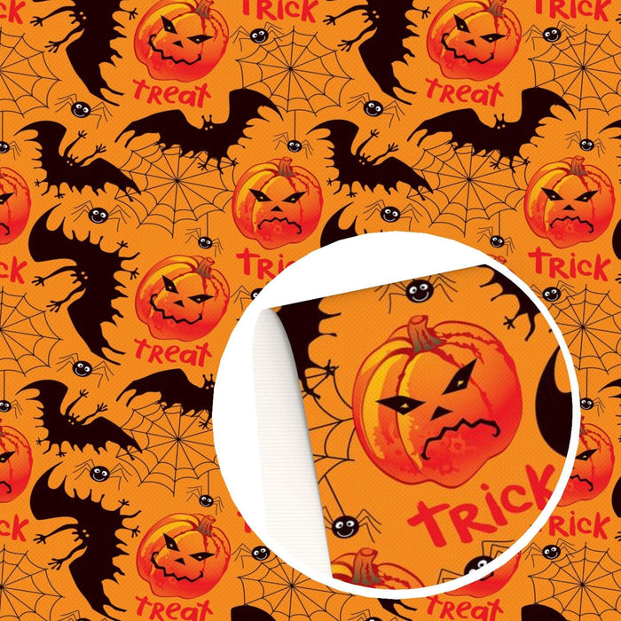 Spine-Chilling Halloween Faux Leather Sheets - Premium Vinyl for DIY Crafting