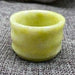 Traditional Chinese Handcrafted Green Jade Tea Cup Set with Healing Properties