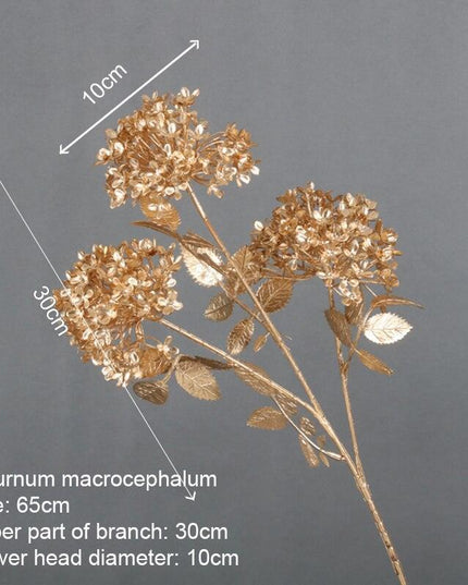 Elegant Golden Maple Leaf Home Decor Accent - Stunning Decorative Piece